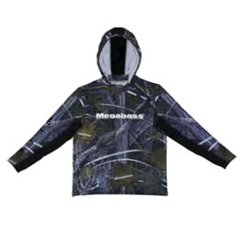 メガバス(Megabass) GAME HOODIE(ゲームフーディ) S リアルカモ 00000047612