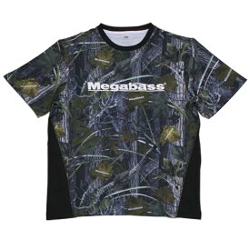 メガバス(Megabass) GAME T-SHIRTS(ゲームTシャツ) S リアルカモ 00000047675