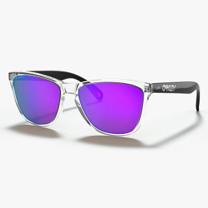 OAKLEY(I[N[) FROGSKINS 35TH ANNIVERSARY(tbOXL)/LOW BRIDGE FIT M(131mm) P.CLEAR/VIOLET OO9444F-0557