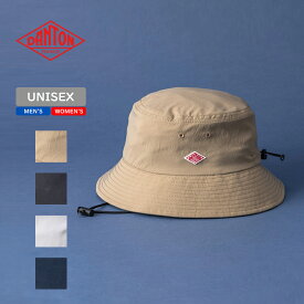 DANTON(ダントン) 【24春夏】POLYESTER STRETCH BUCKET HAT(ポリエステルストレッチハット) フリー BEIGE #DT-H0047 PES