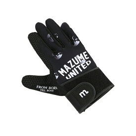 MAZUME(マズメ) mazume マズメ ゲームフィッシングサポーターグローブ 釣り用手袋 5本指 M ブラック MZGL-S598