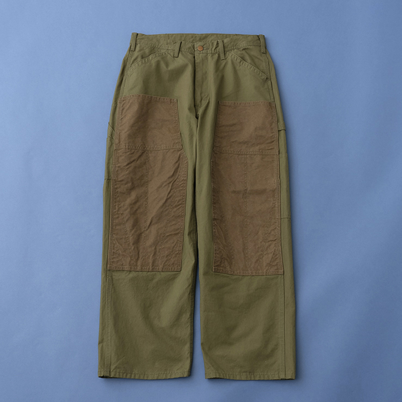 Lee(リー) OUTDOORS DOUBLE KNEE PAINTER M OLIVE LM8604-121
