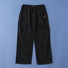 GYMPHLEX(ジムフレックス) COTTON TWILL EASY PANTS(コットン ツイル イージーパンツ)メンズ M DEEP BLACK #GY-E0088 VCT