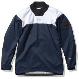 HELLY HANSEN(ヘリーハンセン) チーム スモック トップ V メンズ M オーシャンネイビー×ホワイト(OI) HH12205