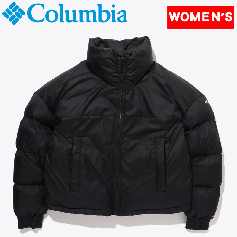 Columbia(コロンビア) パイク レイク クロップド ジャケット ウィメンズ L 010(BLACK) WL0141：ナチュラム アパレル専門店