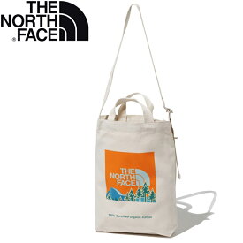 THE NORTH FACE(ザ・ノース・フェイス) K ORGANIC COTTON TOTE(キッズ オーガニックコットン トート) ナチュラル×ヨセミテスクエアプリント(NS) NMJ82250