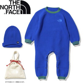 THE NORTH FACE(ザ・ノース・フェイス) Baby's クレイドルコットンロンパース セット ベビー 80cm TNFブルー(TB) NTB62210