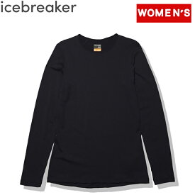 icebreaker(アイスブレイカー) Women's 200 OASIS LS CREWE ウィメンズ XS ミッドナイトネイビー(MI) IXW20220