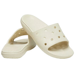 CROCS(NbNX) CLASSIC CROCS SLIDE(NVbN NbNX XCh) 25cm(M7) Bone 206121
