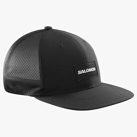 SALOMON(サロモン) TRUCKER FLAT CAP(トラッカー フラット キャップ) S/M DEEP BLACK LC2024500