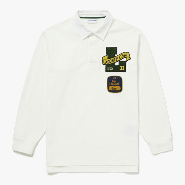 楽天市場】LACOSTE(ラコステ) ヘリテージ ワッペン ラガーシャツ 