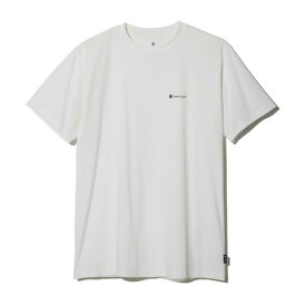 スノーピーク(snow peak) スノーピーク ロゴ Tシャツ メンズ S ホワイト TS-23SU00102WH