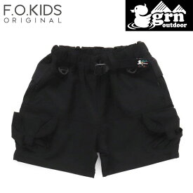 F.O.KIDS(エフ・オー・キッズ) Kid's grn outdoorコラボ TEBURA SHORTS mini キッズ 150 ブラック R223093