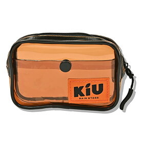 キウ(KiU) PVC POUCH Medium フリー ブラウン K340-912