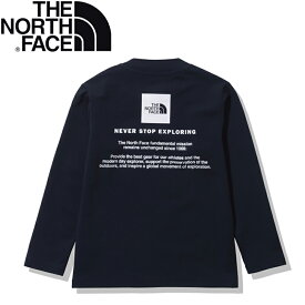 THE NORTH FACE(ザ・ノース・フェイス) 【24春夏】K L/S SUNSHADE TEE(ロングスリーブ サンシェードティー)キッズ 110cm アーバンネイビー(UN) NTJ12341