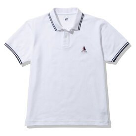 HELLY HANSEN(ヘリーハンセン) ショートスリーブ セイル ロゴ ポロ S ホワイト(W) HH32300