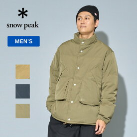 スノーピーク(snow peak) TAKIBI Down Jacket Unisex 1 Olive JK-23AU10200OL