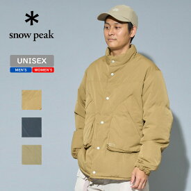 スノーピーク(snow peak) TAKIBI Down Jacket Unisex XL Beige JK-23AU10205BG