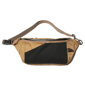 スノーピーク(snow peak) X-Pac Nylon Waist Bag(X-Pac ナイロン ウエストバッグ) ONE SIZE Brown UG-880RBR