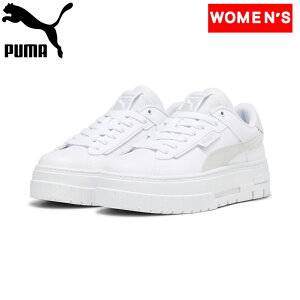 PUMA(v[}) MAYZE CRASHED(CY NbVh)/EBY Xj[J[ 23.5cm PUMA WHITE 392495