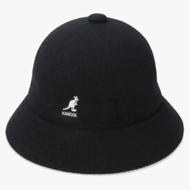 KANGOL(カンゴール) WOOL CASUAL(ウール カジュアル) M BLACK 233069605