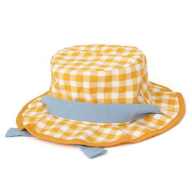 Ampersand(アンパサンド) 【24春夏】Kid's ギンガム チェック HAT キッズ 54cm オレンジ L368024