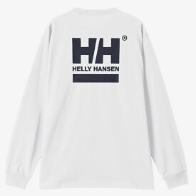 HELLY HANSEN(ヘリーハンセン) 【24春夏】ロングスリーブ スクエア ロゴ ティー XS クリアホワイト(CW) HH32413