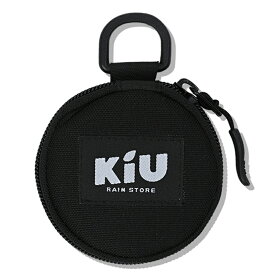 キウ(KiU) 【24春夏】ROUND CASE POUCH フリー BK K280