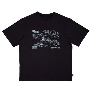アブガルシア(Abu Garcia) バグオフ 4600CA展開図T 全3サイズ