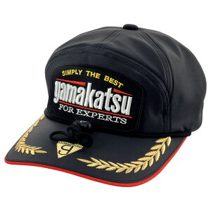 がまかつ(Gamakatsu) H2OFFワッペンキャップ GM9482 F ブラック GM9482