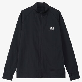 HELLY HANSEN(ヘリーハンセン) 【24春夏】ロングスリーブ フルジップラッシュガード ユニセックス XL ブラック(K) HH82406