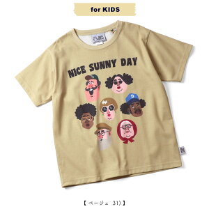 gym master(�W���}�X�^�[) KIDS 5.8oz T/C�h���CNICE SUNNY DAY Tee G333727K �S2�F