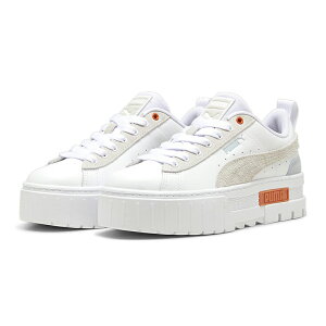 PUMA(v[}) MAYZE MIX(CY ~bNX)/EBY 24.5cm PUMA WHITE-MA 387468