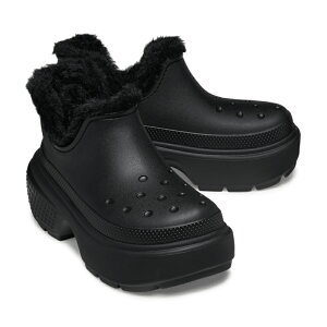 CROCS(NbNX) STOMP SHORTY BOOT(Xgv V[eB[ u[c) 22cm(M4) Black/Black 210673