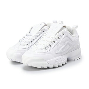 FILA(tB) DISRUPTOR II(fBXv^[ II) 23.0cm WHITE/WHITE/WHITE USS23029-101