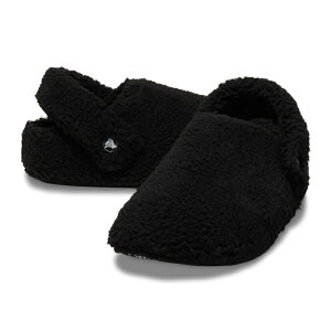 CROCS(NbNX) CLASSIC COZZZY SLIPPER(NVbN R[W[ Xbp) 24cm(M6) Black 209386