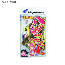 ハヤブサ(Hayabusa) ハゼだぜ カラフル天秤セット 鈎9/ハリス1.5 赤 HA110