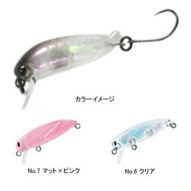 タックルハウス(TACKLE HOUSE) elfin(エルフィン) ミニグラスホッパー 33mm No.6 クリア