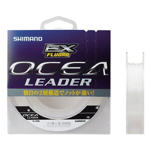 �V�}�m(SHIMANO) CL-O26L OCEA Leader EX Fluoro(�I�V�A ���[�_�[ EX �t����) 30m 5�� �N���A 776853