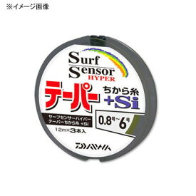 ダイワ(Daiwa) サーフセンサー ハイパーテーパー ちから糸+Si 1～6号 イエロー 4630243