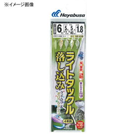 ハヤブサ(Hayabusa) ライトタックル 落し込み ケイムラ&ホロフラッシュ 4本鈎 鈎8/ハリス10 SS428