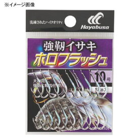 ハヤブサ(Hayabusa) 小袋バラ鈎 強靭イサキ ホロフラッシュ シルバー 13号 BS305