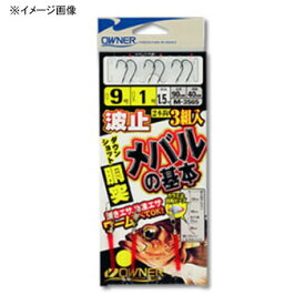 オーナー針 波止メバルの基本 3組 ハリ7/ハリス0.8 No.33565