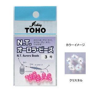 東邦産業 オーロラビーズ 1号 クリスタル 1221