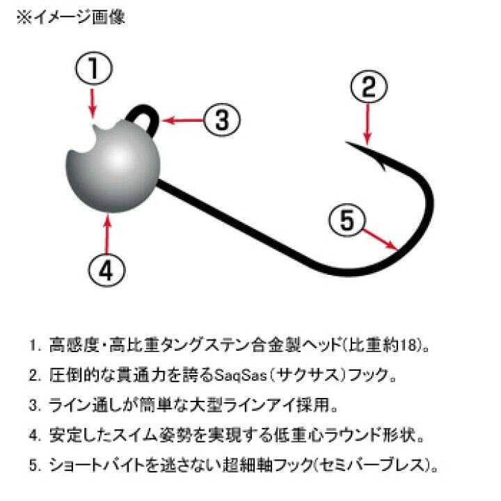 楽天市場】ダイワ(Daiwa) TG 月下美人 SWライトジグヘッドSS 0.5g/#10 07103872 : ナチュラム フィッシング専門店