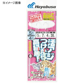 ハヤブサ(Hayabusa) ぶっこみ胴突飲ませ 移動式2段鈎 鈎6-5/ハリス6 白 HD300