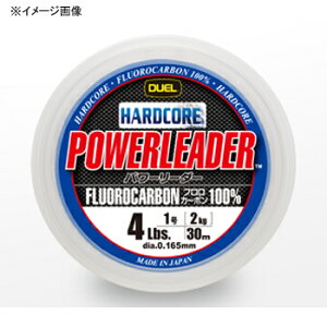 �f���G��(DUEL) HARDCORE POWERLEADER(�n�[�h�R�A �p���[���[�_�[) FC 30m 2��/8Lbs �i�`�������N���A�[ H3442
