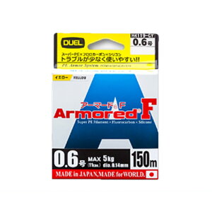 fG(DUEL) ARMORED(A[}[h) F 150m 1/15lb GY(S[fCG[) H4121-GY