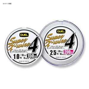 fG(DUEL) Super X-wire 4(X[p[GbNXC[ tH[) 150m 1/18lb S(Vo[) H3581