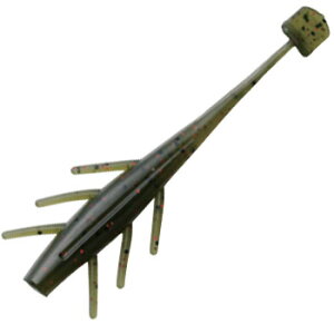 バレーヒル(ValleyHill) エビシャッド 3インチ 10 ウォーターメロン×レッドフレーク